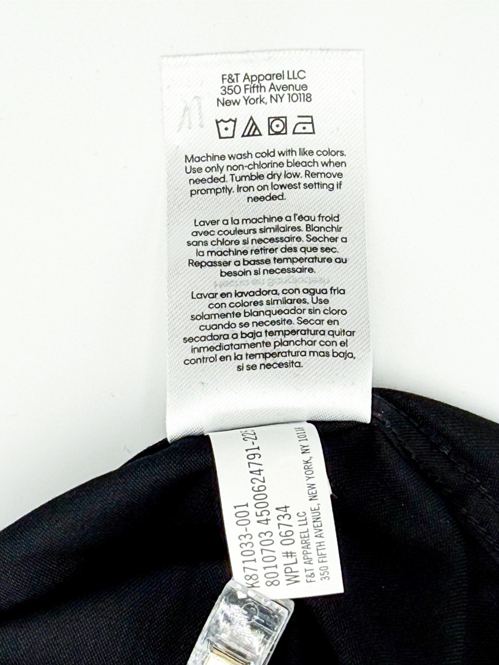 Calvin Klein Boys Black Dress Shirt Size 16 Modern Fit Sateen NWT - Picture 7 of 8